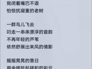 抖音热曲：快闭上嘴，怀念无声：探寻歌曲中的情感深度