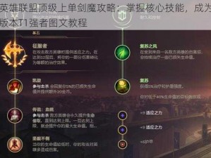 英雄联盟顶级上单剑魔攻略：掌握核心技能，成为版本T1强者图文教程