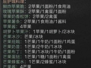 明日之后提升挖掘暴击料理秘术：研究烹饪策略以提升资源获取效率的探索之旅