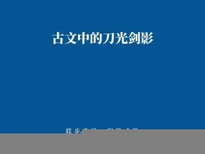 剑影交织下的光华：执剑之刻影打秀明的探索与挑战