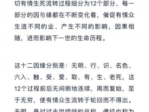 如何达成生死轮回隐藏成就安可：生死轮回的奥秘揭秘