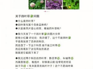 四叶草研究所,四叶草研究所是研究什么的？