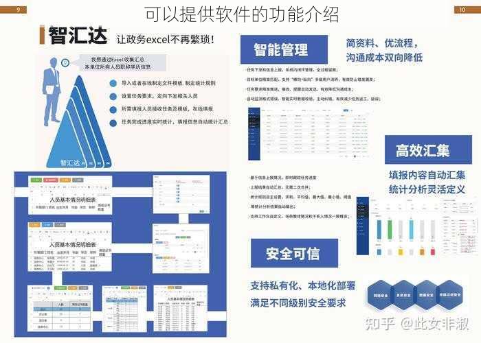 可以提供软件的功能介绍