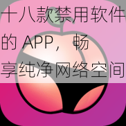 十八款禁用软件的 APP，畅享纯净网络空间