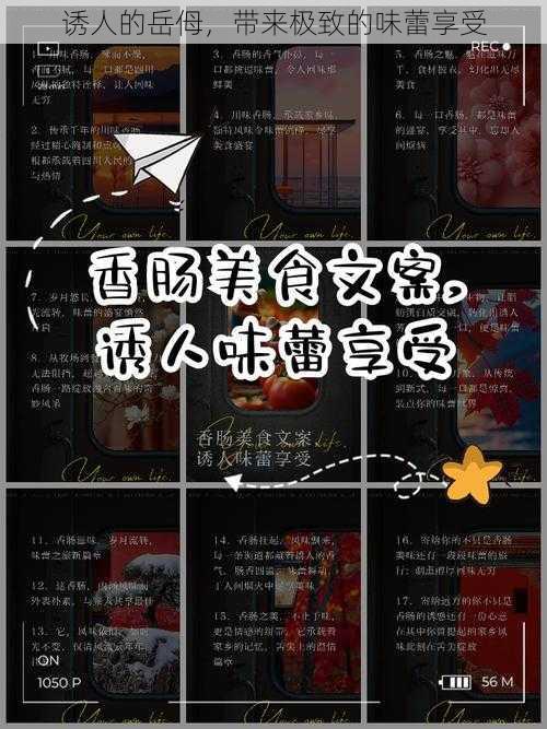 诱人的岳㑄，带来极致的味蕾享受