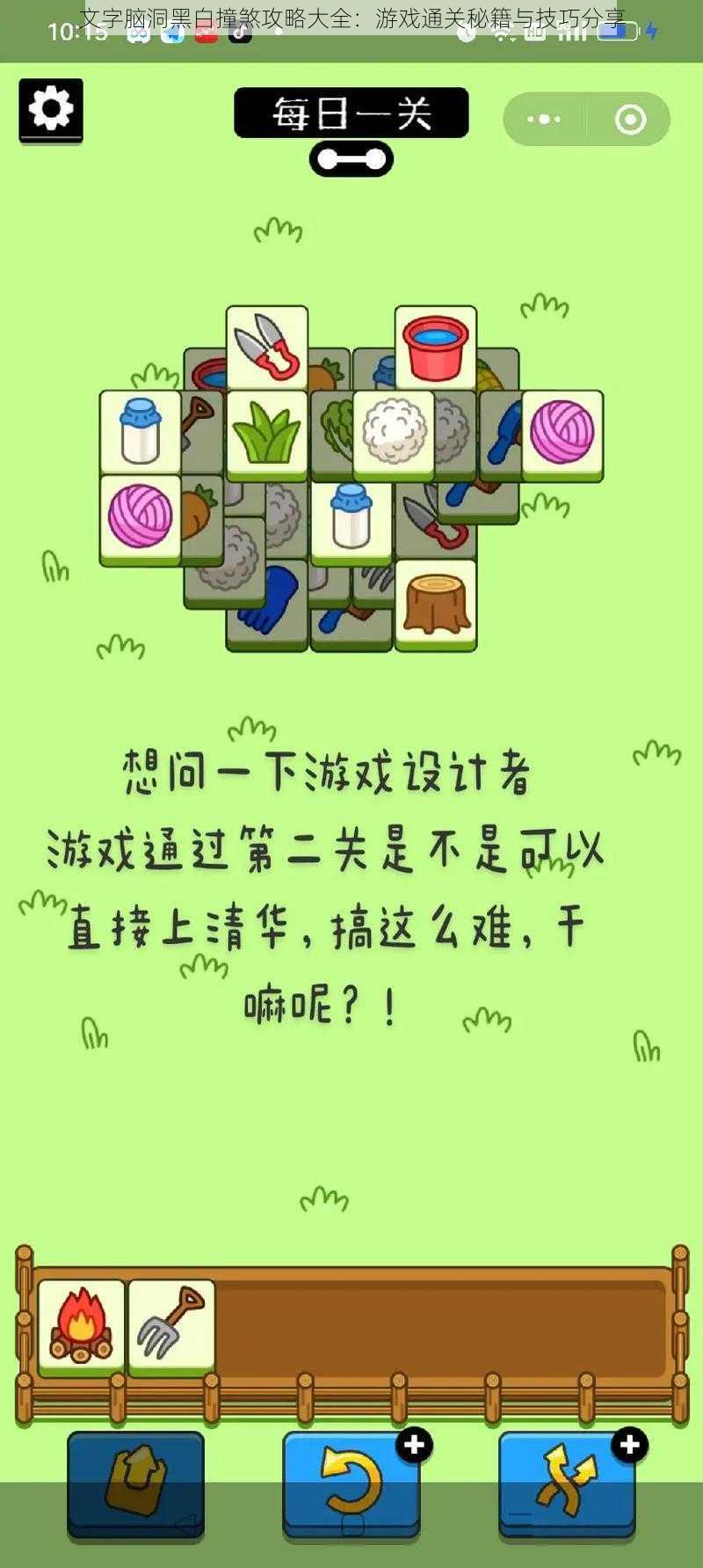 文字脑洞黑白撞煞攻略大全：游戏通关秘籍与技巧分享