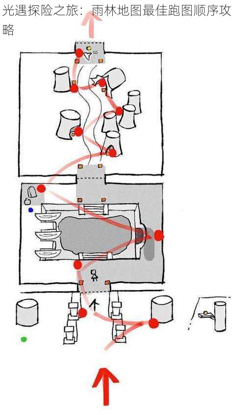 光遇探险之旅：雨林地图最佳跑图顺序攻略