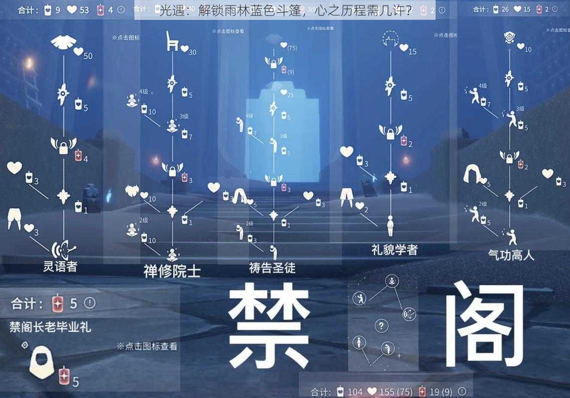 光遇：解锁雨林蓝色斗篷，心之历程需几许？