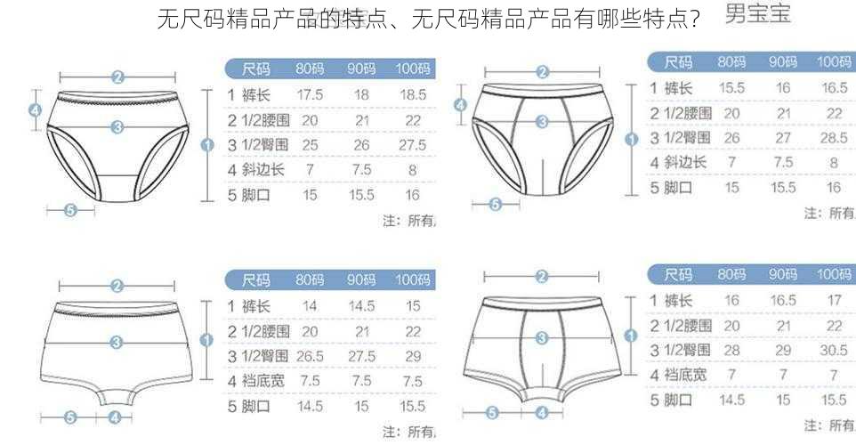 无尺码精品产品的特点、无尺码精品产品有哪些特点？