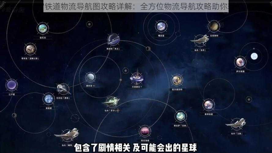 崩坏星穹铁道物流导航图攻略详解：全方位物流导航攻略助你轻松前行