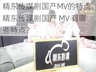 精东传媒剧国产MV的特点、精东传媒剧国产 MV 有哪些特点？