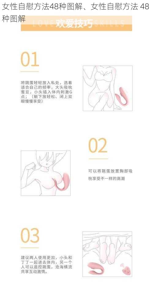 女性自慰方法48种图解、女性自慰方法 48 种图解