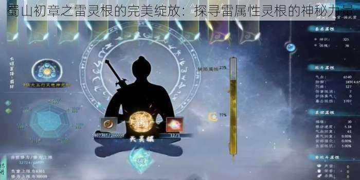 蜀山初章之雷灵根的完美绽放：探寻雷属性灵根的神秘力量