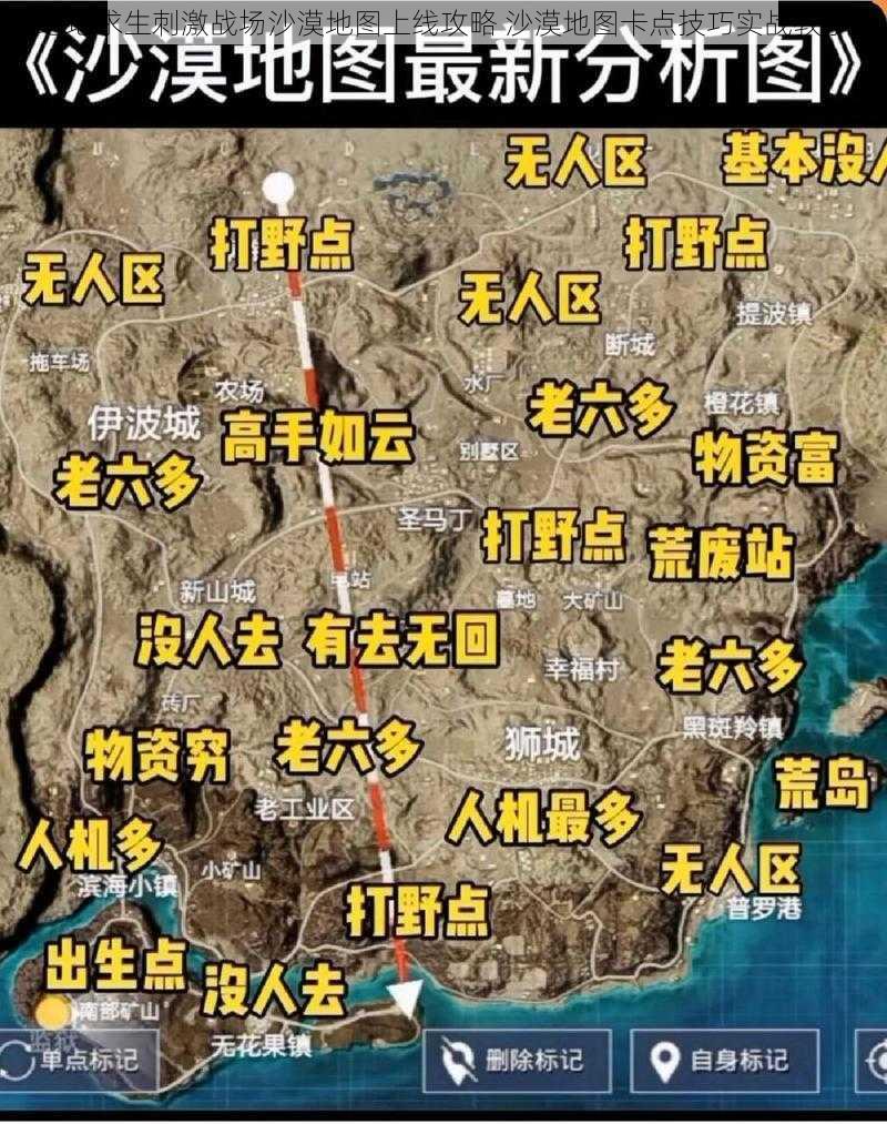 绝地求生刺激战场沙漠地图上线攻略 沙漠地图卡点技巧实战教学